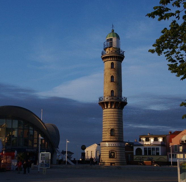 Vuurtoren Warnemünde, © Pescht