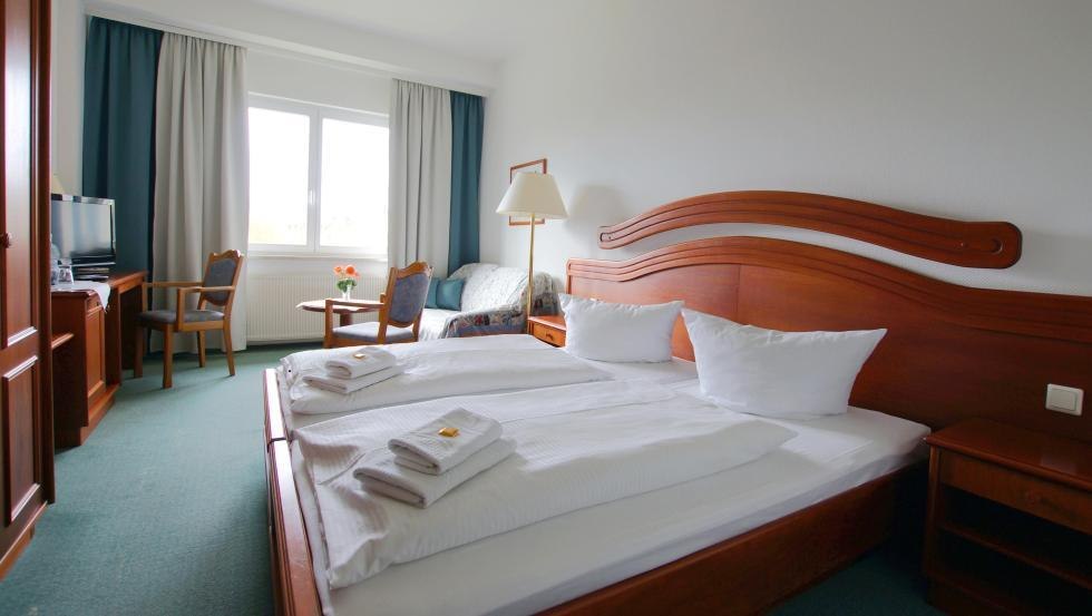 Hotel Dreiwasser Sternberg double room, © Hotel Dreiwasser