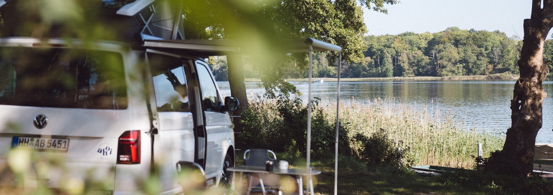 Rijd bijna direct naar het meer in een camper en ontspan, © Foto: Oliver Raatz