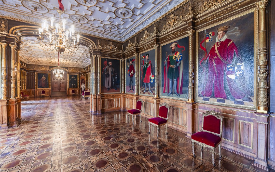 Ancestral Hall at Schwerin Castle, © Timm Allrich  ©Staatliche Schlösser Gärten und Kunstsammlungen M-V