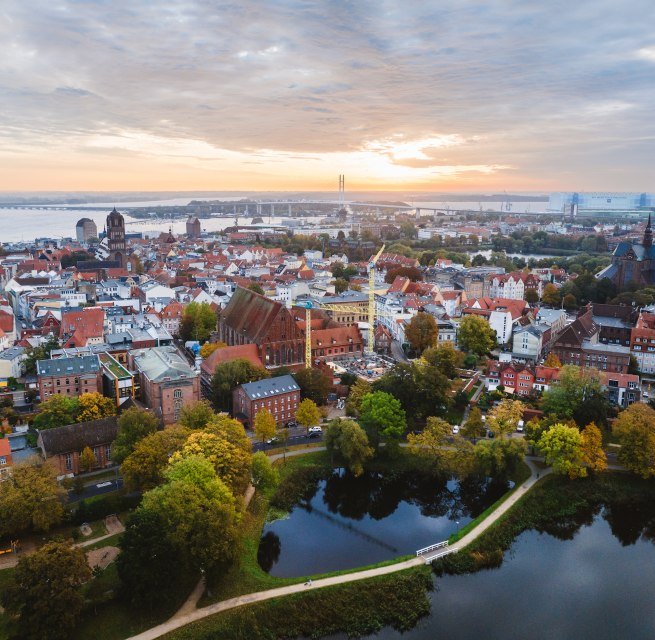 The Katharinenkloster is located in the heart of the UNESCO-protected old town of the Hanseatic city of Stralsund