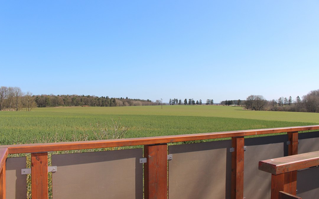 Widok z platformy w kierunku Adlerhorst, © Kur- und Tourismus GmbH Göhren-Lebbin