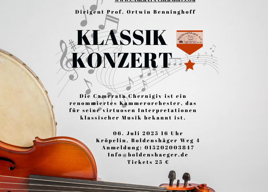 Concertposter, © Detlef Salow