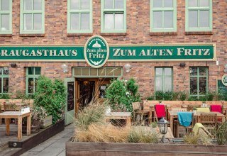Exterior view of the brewery pub "Zum alten Fritz" Rostock, © BgH Alter Fritz/M. Krüger