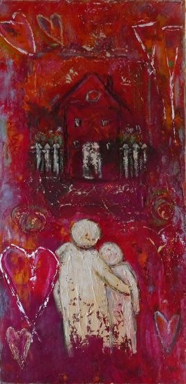 Verhuizen naar het rode huis, © Rosemarie Willig
