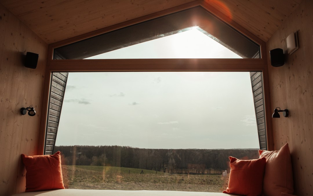 Uitzicht vanuit de hut, © Theresa Lange