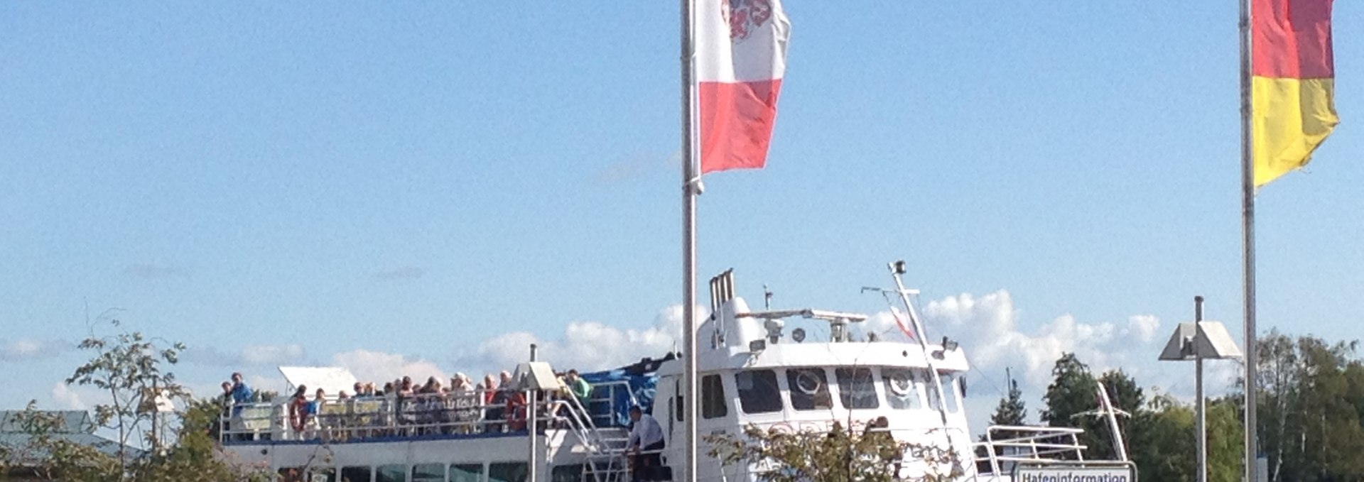 Passenger ship Jan van Cuyk in the seaside resort of Ueckermünde, © Kay Peters