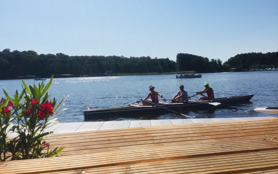 For the first time with coach in a rowing boat, © Ruderschule Seenplatte GbR