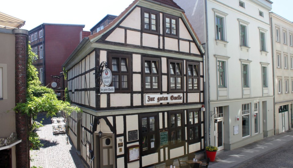 The Inn is located in the city centre., © Foto: Zur Guten Quelle, Schwerin