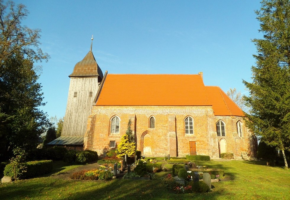 St Laurentiuskerk (Protestants) in Zudar, © Tourismuszentrale Rügen