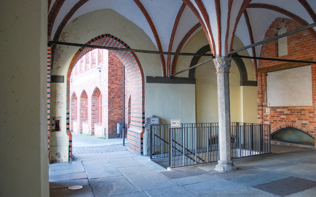WC city hall basement, © Tourismuszentrale Stralsund