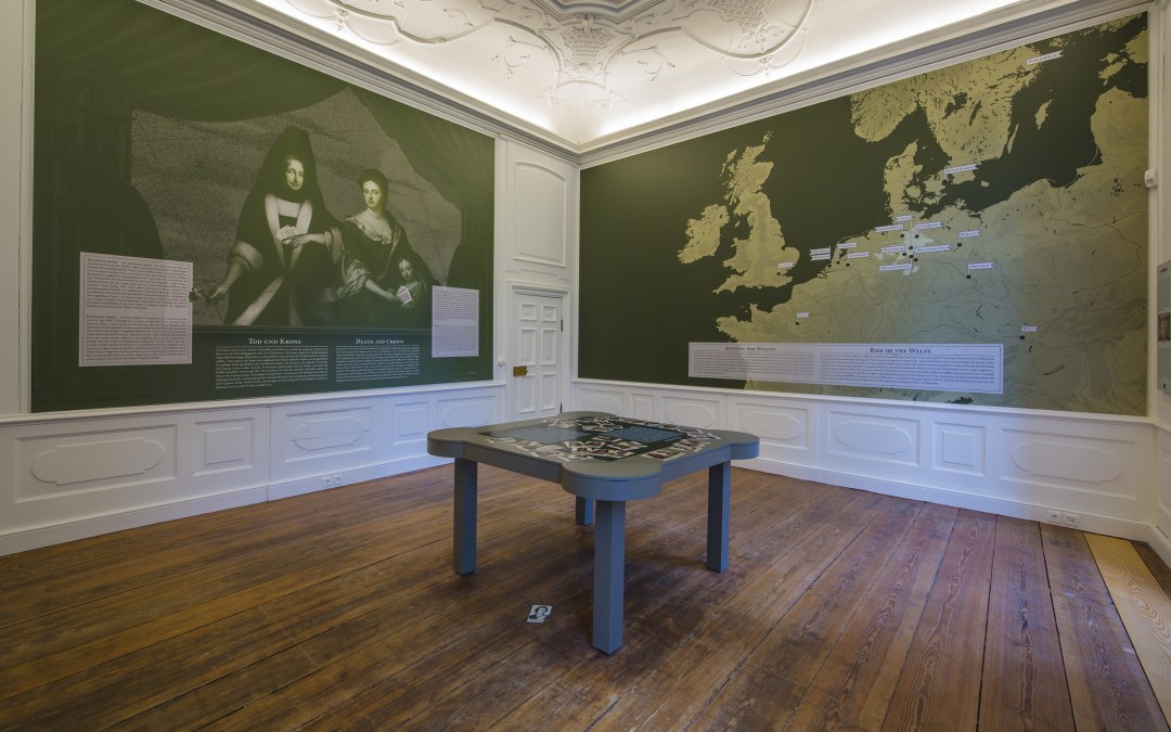 Interactive exhibition at Bothmer Castle, © SSGK MV / Timm Allrich
