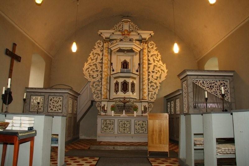 Kirche Klink - Altar, © Geimeinde Klink