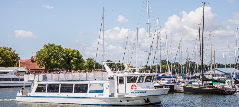 Experience the Hanseatic City of Stralsund from the water