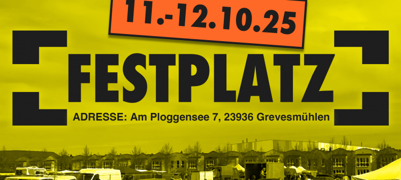 Adres: Am Ploggensee 7, 23936 GrevesmühlenKraamprijzen:Rommelgoederen/handwerk : 8 €/meterNieuwe goederen (beperkt) : 12 €/meterDeelnemersinformatie:Opzet vrijdag vanaf 12:00 uurOpzet za/zo vanaf 6:00 uurOpruimen vanaf 16:00 uurBelangrijke opmerkingen:Handelaren die twee dagen op onze markten staan, betalen op de 2e dag van het evenement 1 € per meter minder.We kunnen aan de hand van de kassabon nagaan wie er op beide dagen van het evenement deelneemt., © Lennard Kuhring