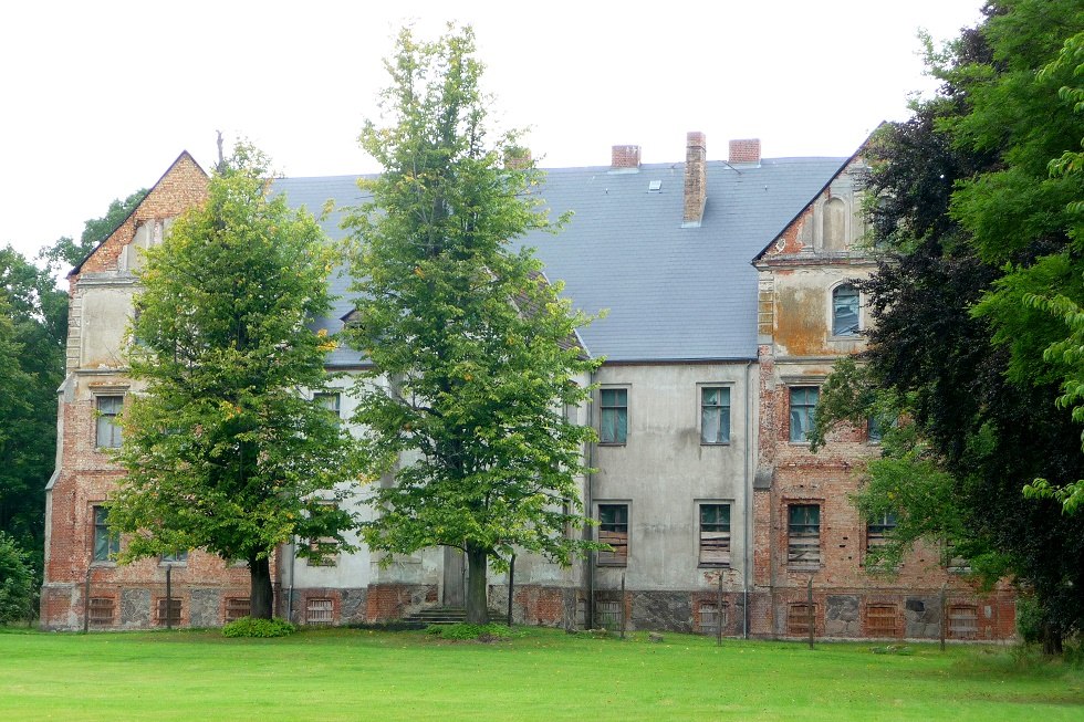 Widok zamku Lüssow z zewnątrz, © Sabrina Wittkopf-Schade