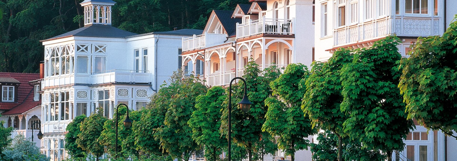 Bäderarchitektur in de kustplaats Binz, © TMV/Grundner