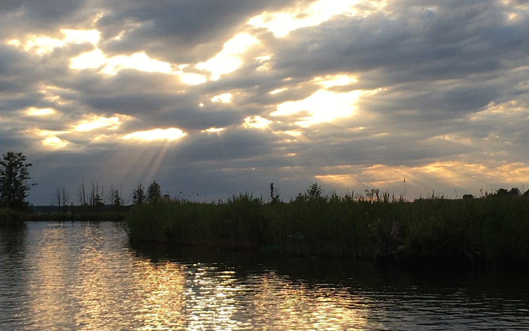 Evening mood on the Peene, © Mecklenburgische Seenplatte