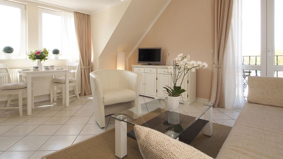 Appartement in het Tarnewitzer Hof, © Hotelanlage Tarnewitzer Hof