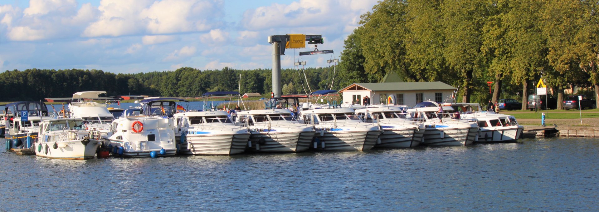 Boat rental & yacht charter Halbeck in Rheinsberg, © Reederei Halbeck