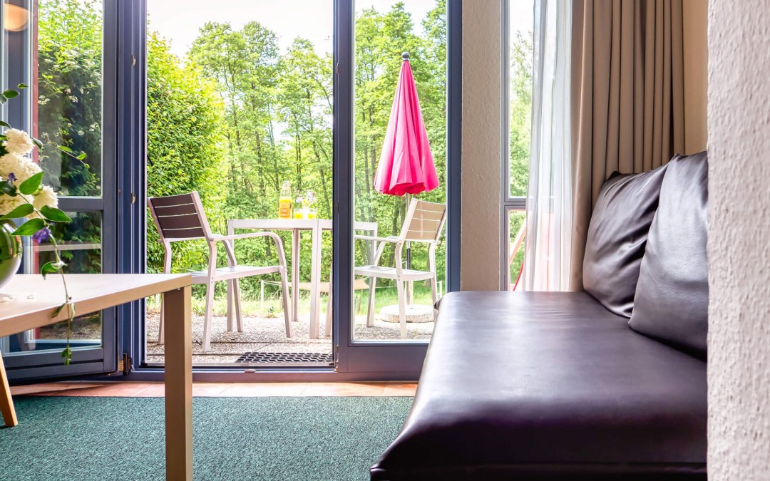 View of the apartment - living area, © C. Heiser