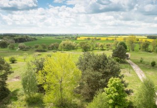 View from the observation tower on the Hellberg, © Evelin Kartheuser