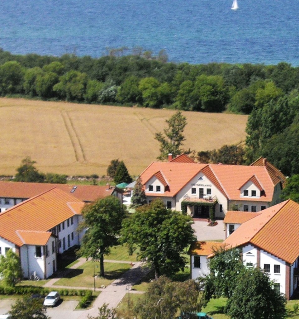 Aerial view on the hotel Ostseeland, © Alexander Soyk