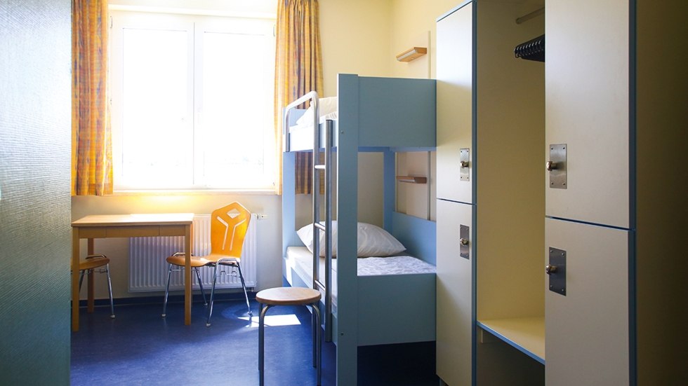 Tower room with double bunk bed, © DJH MV / Danny Gohlke