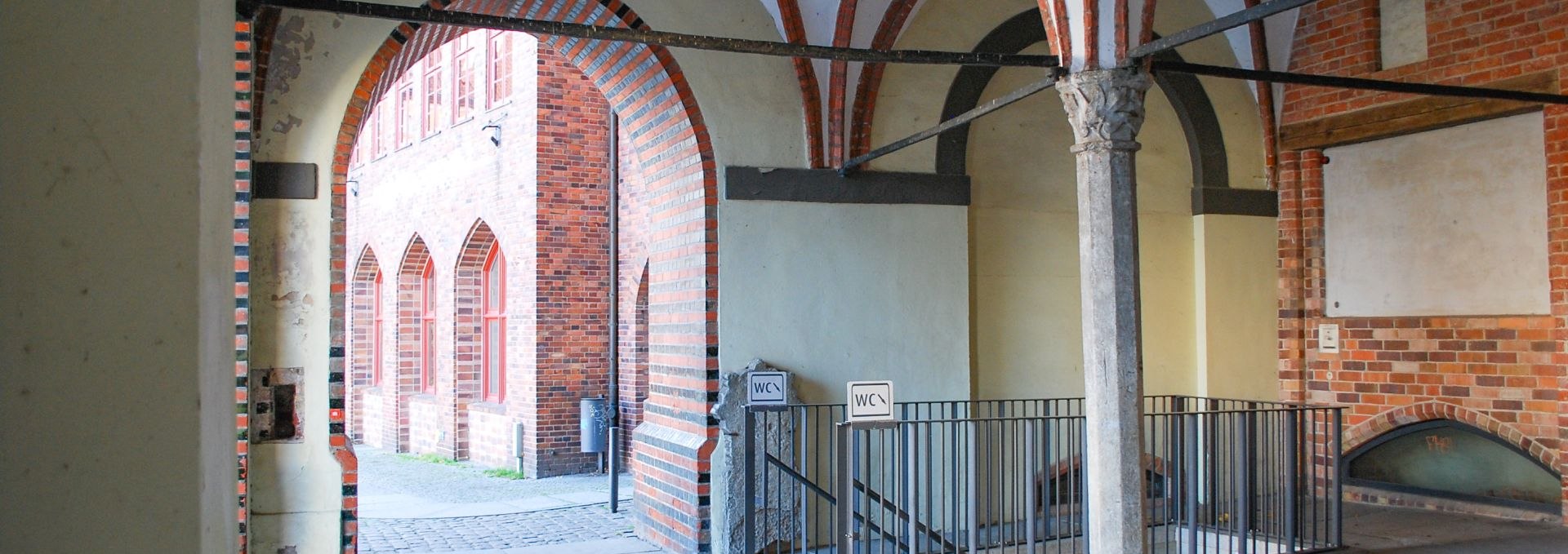 WC city hall basement, © Tourismuszentrale Stralsund