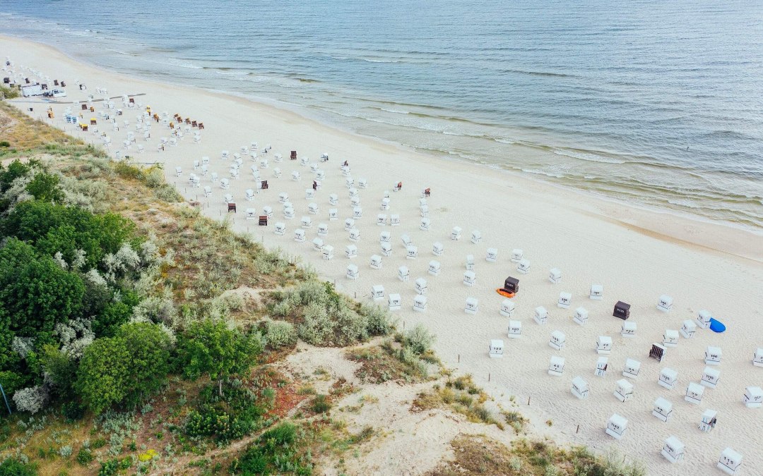 Het witte zandstrand van Heringsdorf, © TMV/Gänsicke