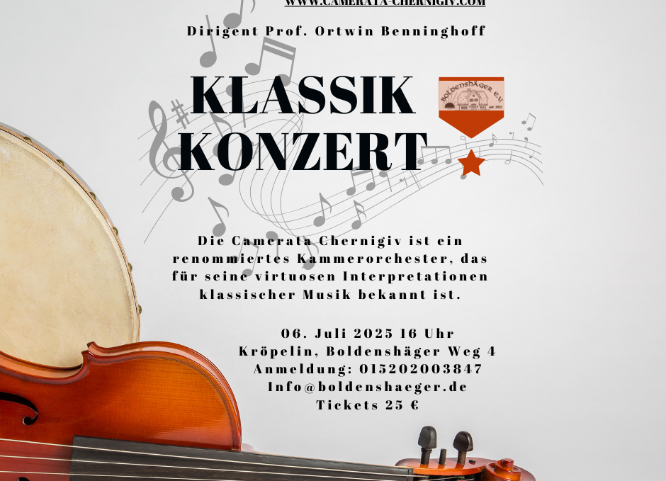 Concertposter, © Detlef Salow