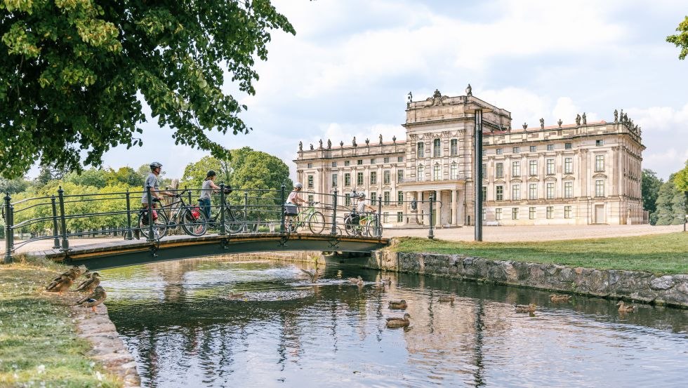 Paleis Ludwigslust maakt indruk met zijn pompeuze uiterlijk, © TMV/Tiemann
