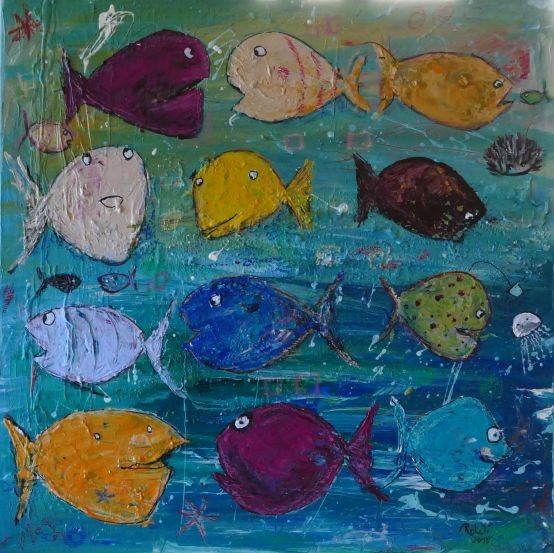 ...wat daar zwemt, © Rosemarie Willig