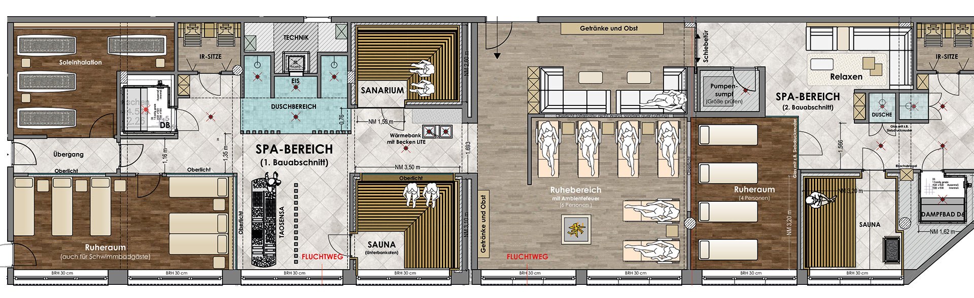 ssk-plan2, © Seehotel Schloss Klink