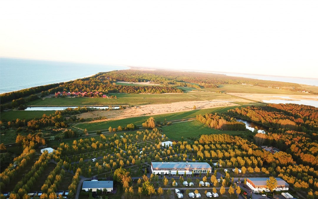 Aerial view Wellness Camp, © Andy Ennen