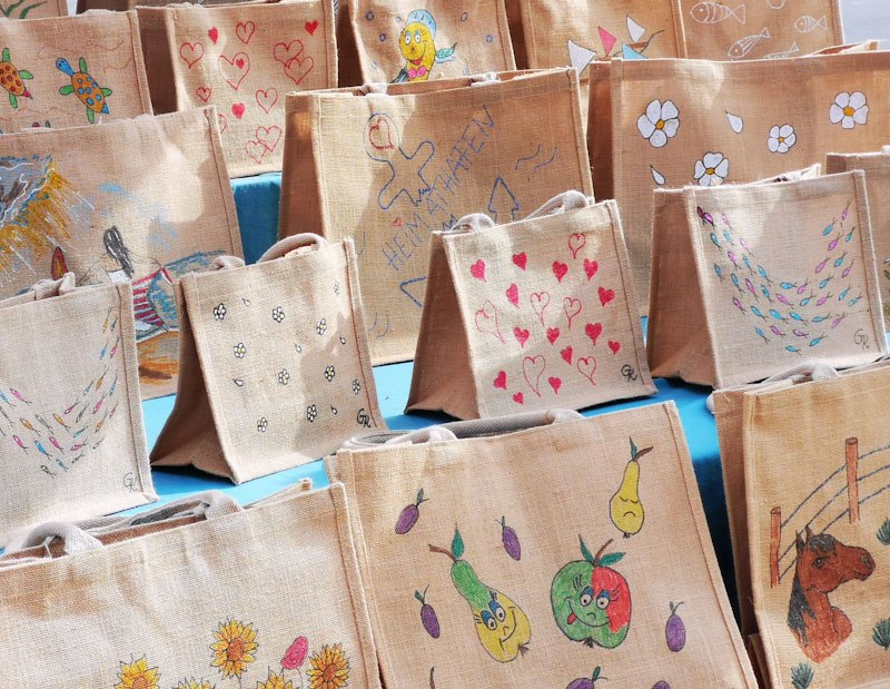 Handmade bags, © Ostseemühle