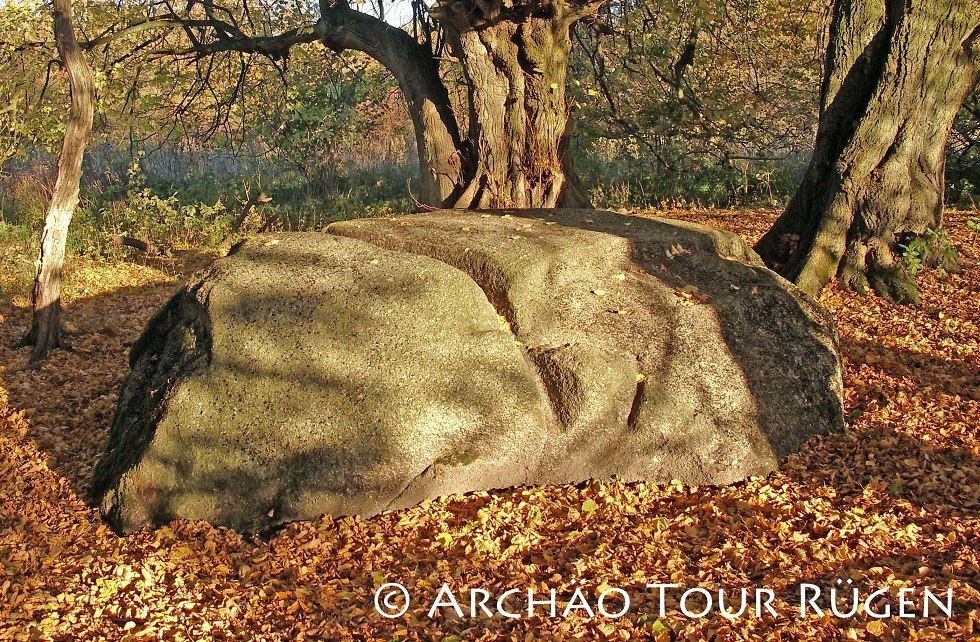Kamień ofiarny Quoltitz, © Archäo Tour Rügen