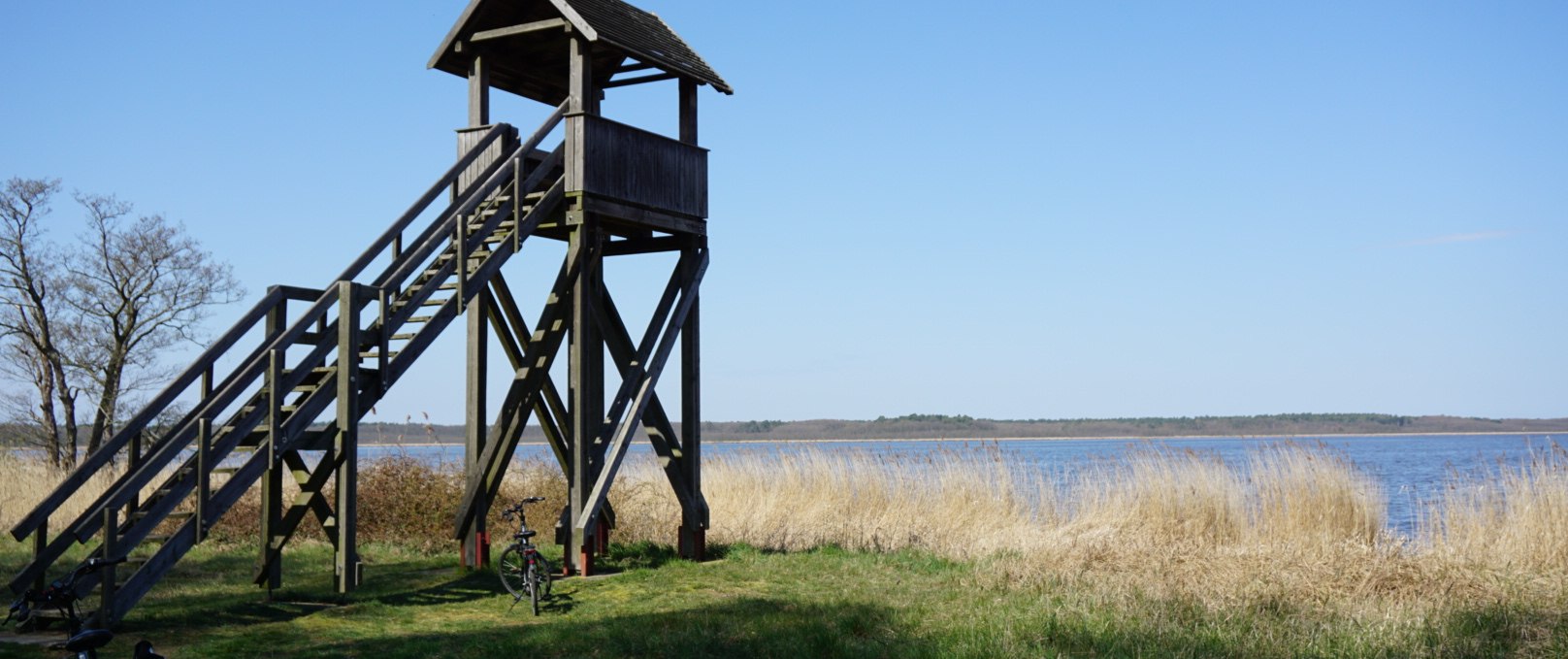 Observation tower at Neuwarper Lake, © tvv-bock
