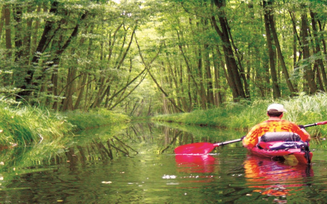 Canoe station Mirow, © R. Stamm