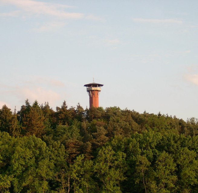 Jörnberg with observation tower, © TI Krakow am See