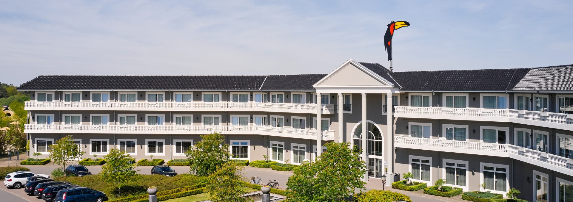 Luftaufnahme Hotel, © Van der Valk Linstow