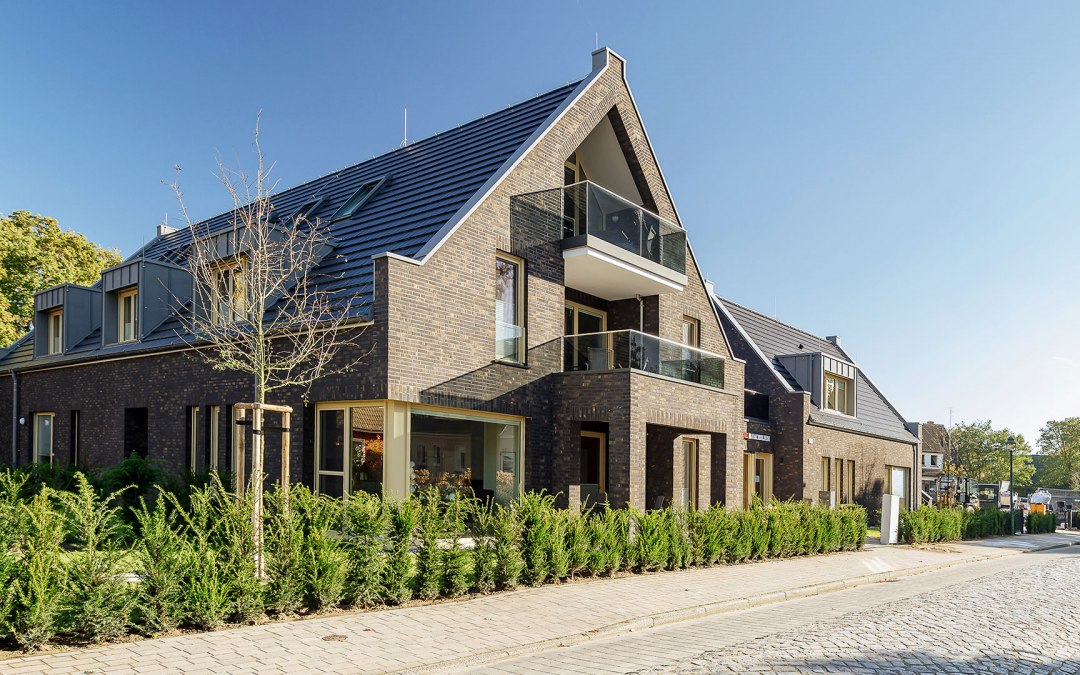 Widok na nasze mieszkania Schietbüdel, Boddenschnacker i Pinschieter, © Integral Immobilien