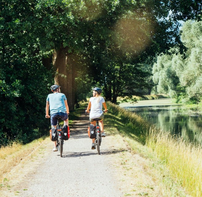 Cycle tour along the Nebel near Güstrow, © TMV/Gänsicke
