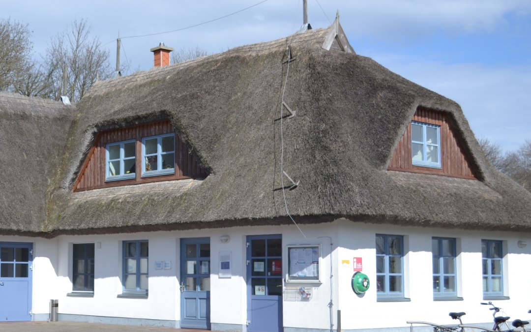 Toeristische informatie in Kloster, © Hiddenseer Hafen- und Kurbetrieb